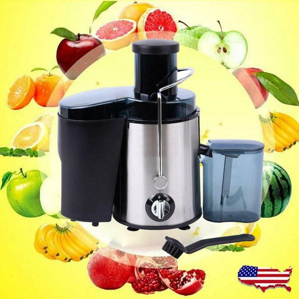 

800w electric fruit vegetable juicer extractor juice maker machine 2 speeds new