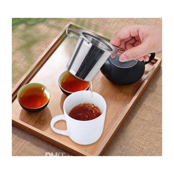 

reusable stainless steel tea strainer infuser filter basket folding tea infuser basket tea strainer for teapot jllnhj soif