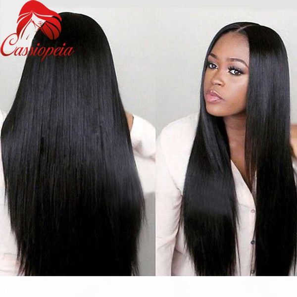 

wigs peruvian straight full lace wigs part dhl full lace human hair wigs straight for black women, Black;brown