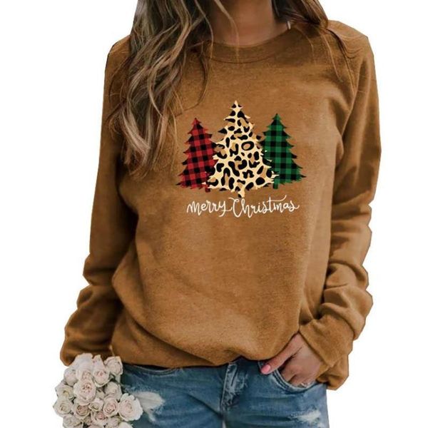 

women's hoodies & sweatshirts long sleeve round neck for women merry christmas letters print kawaii sweatshirt femmes corduroy hoody, Black