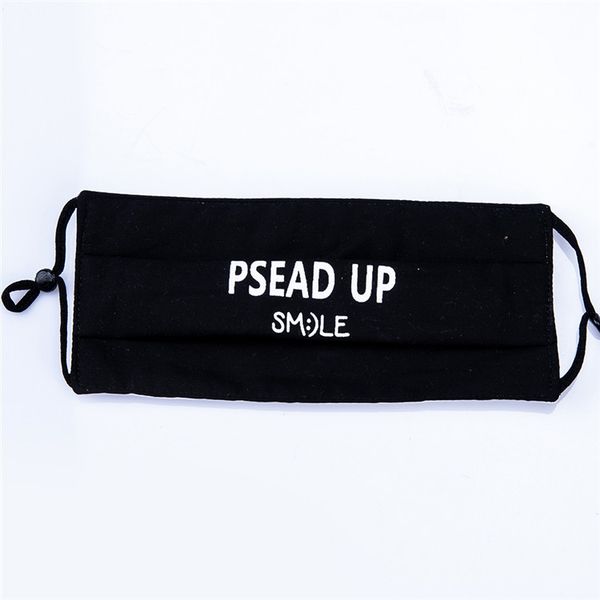 

factory anime washable cotton face party adults black cloth 4-layer anti pm2.5 pollution windproof mouth cover mask p4054