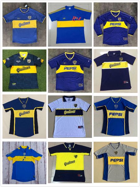 

ncaa 1981 top boca юниоры ретро с длинным рукавом футбол джерси марадона римская caniggia palermo короткие рукава ретро футбольная рубашка, Black;yellow