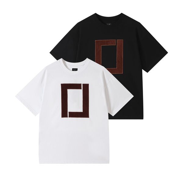 

2022 the new fashion designer t shirts for men's women's retro ff letter short-sleeved, White;black
