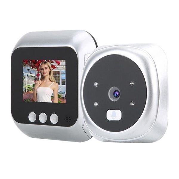 

2.4 inch hd color sn home smart doorbell video doorbell night vision security camera electronic door viewer