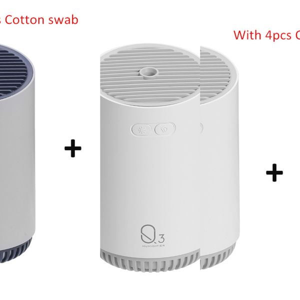

320ml wireless air humidifier with 2000mah battery cool ultrasonic atomizer usb mist maker romantic night lamp for home car