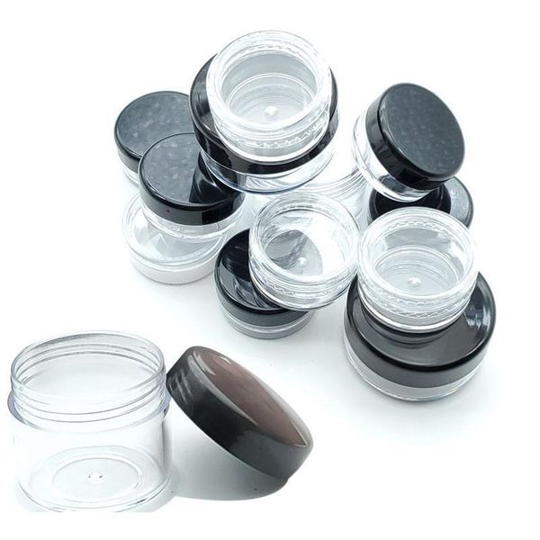 

5pcs lip balm container 2g / 3g / 5g / 10g 15g 20g empty plastic cosmetic jar eye sh bbykdl