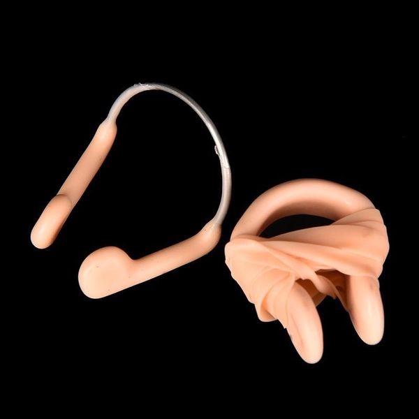 

durable no-skid soft sile steel wire nose clip for swimming diving water sports swimming n sqcxky