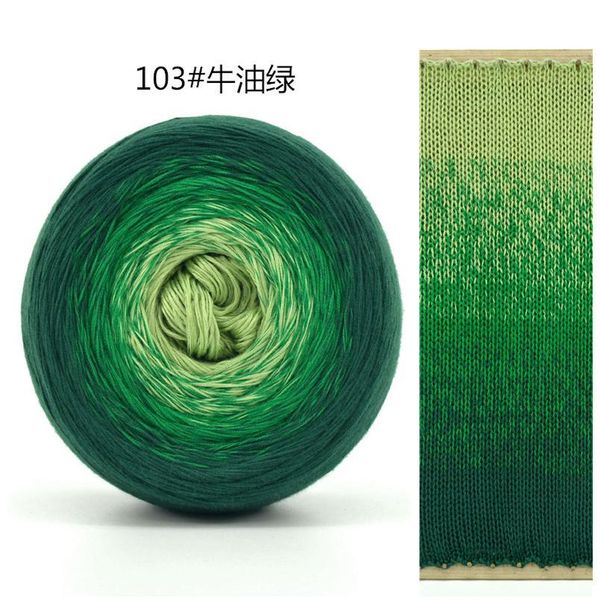 

rainbow gradient color cotton yarn linen 1000m fancy hand-crocheting yarn for shawl children dress diy hand knitting m qyltmq, Black;white