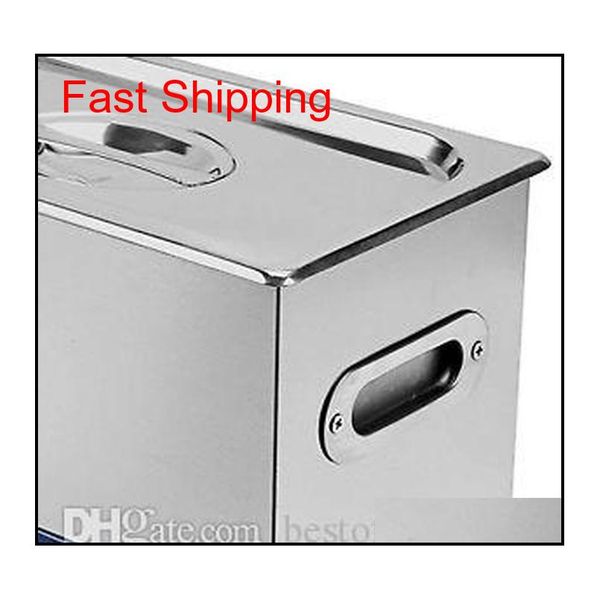 

2020 arrival brand new 6 liter stainless steel digital ultrasonic cleaner with bracket qyljcz sports2010