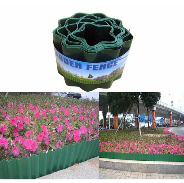 

10 15 20cm plastic lawn border fence garden grass edge border fence wall roll grass edging fence belt border garden lawn d2 wmtnvm