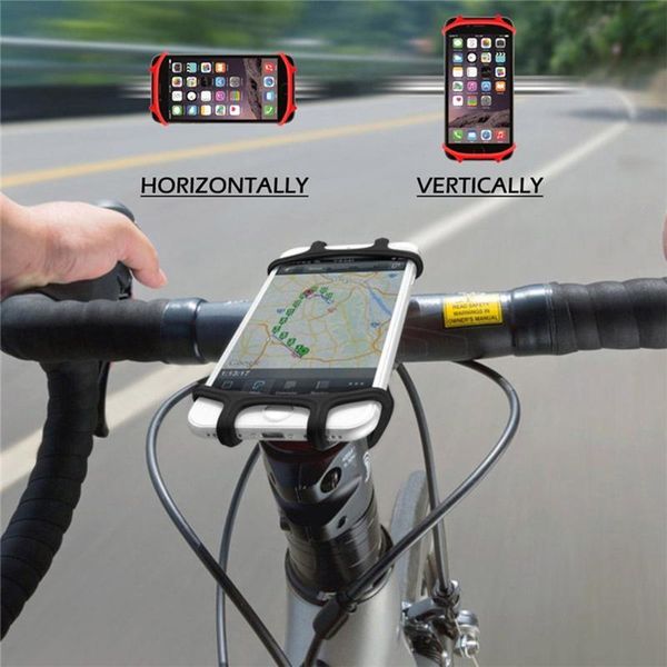 

universal mobile phone holder glide board bicycle wheel telephone bracket