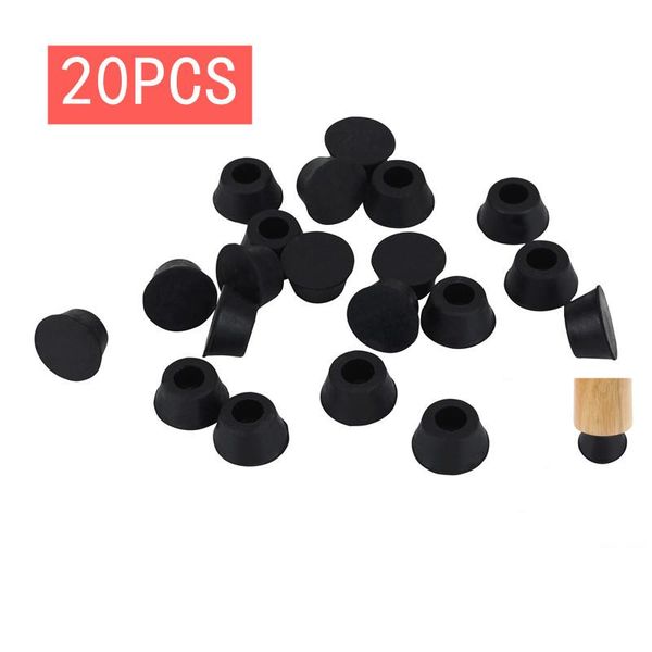 

chair covers 20pcs rubber table furniture leg feet foot pad skid bed mat non-slip wood floor protector