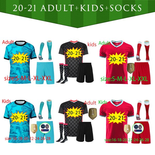 

thaialand 16-2xl soccer jerseys football shirts 20 21 virgil mane goalkeeper 2020 2021 adult+kids kit uniforms, Black;yellow