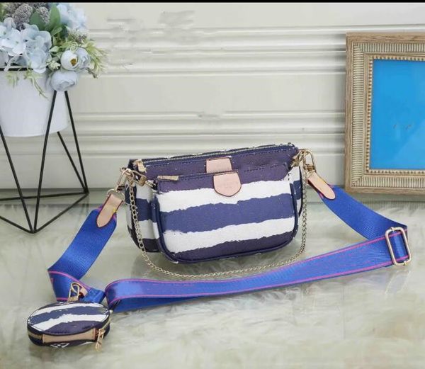 

color new designer handbag fashion bag handbag wallet mobile phone bag three-piece combination bag shopping