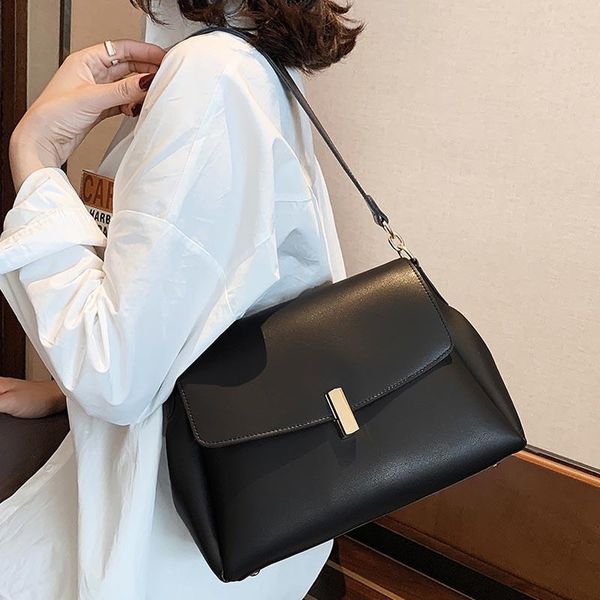 

shoulder bags hocodo messenger handbags soft pu leather women fashion design solid color ladies corssbody