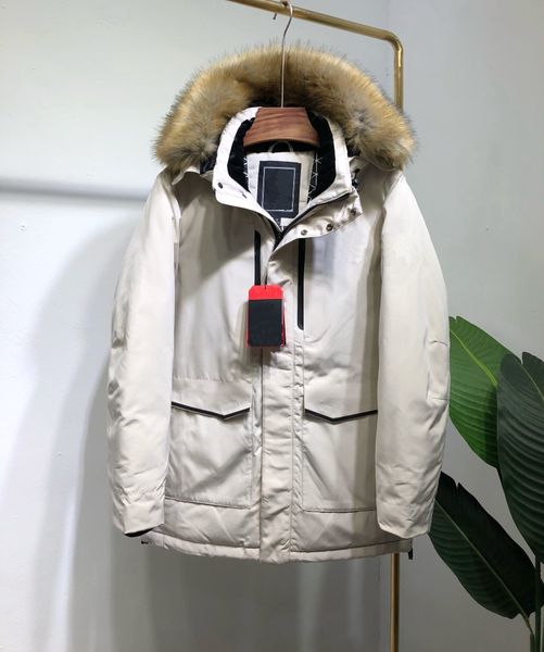 

men winter down coat hooded fur puffer jacket men down coat winter coat sportwear outfit hooded outfit running jacket nnorthhh ffaceee-3, Black