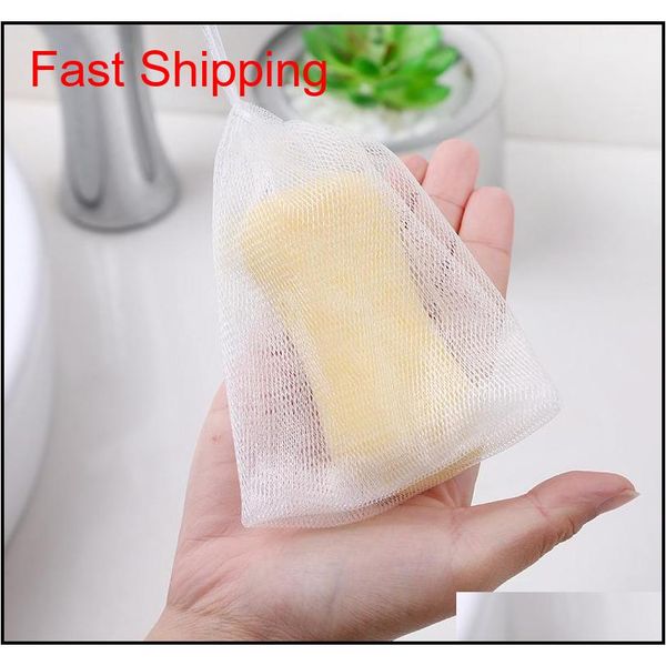 

soap blister bubble net mesh soap face wash froth nets soap mesh bag manual bag bathroom accessories hbrqa