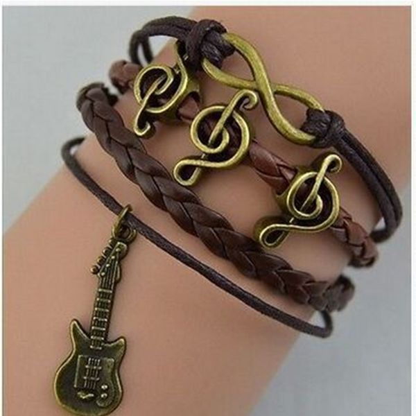 

different bracelet styles charm 54 believe diy infinite games anchor love jesus owl multilayer pattern leather bracelets