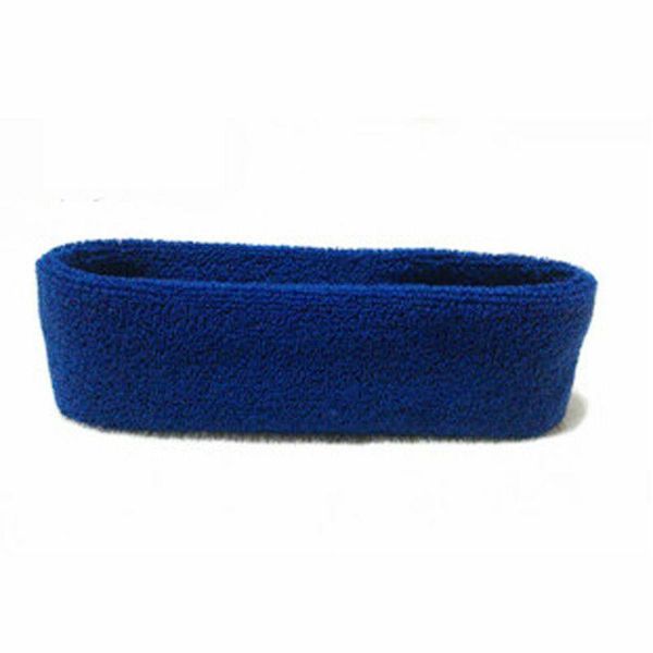 

sport cotton sweatband headband for men women yoga hairband gym stretch head bands strong elastic fitness basketball band q wmthsm