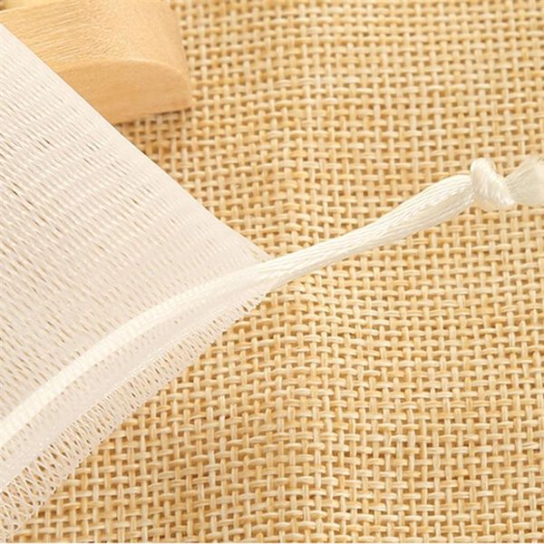 

5 шт. отшелушивающаяся сетка soaver saver cound bubble пена net handmade soap mesh bag body faceial инструмент для очистки wmtidt bdesybag