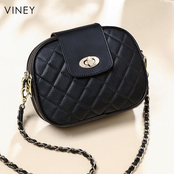 

viney bag girl 2020 новый вид натуральная кожаная сумка ling ge корейская версия baita clant цепь один плечо