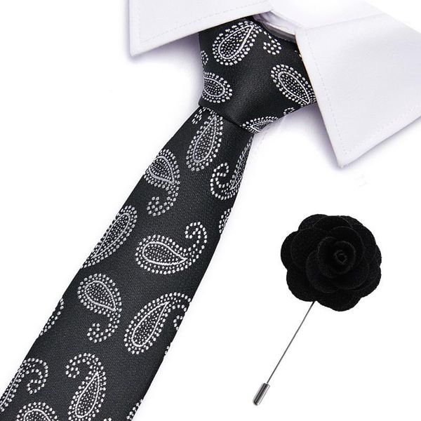 

wedding men necktie striped fashion designer ties for men business 7.5cm 100% silk necktie formal dress accessories mens ties1, Black;gray