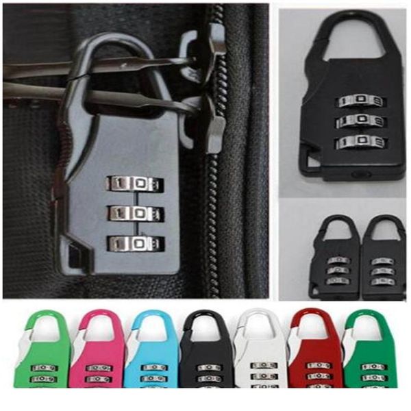 

camping backpack luggage password lock safety anti-lost outdoor survival multi tool carabiner camping edc lock camping e jllmkc