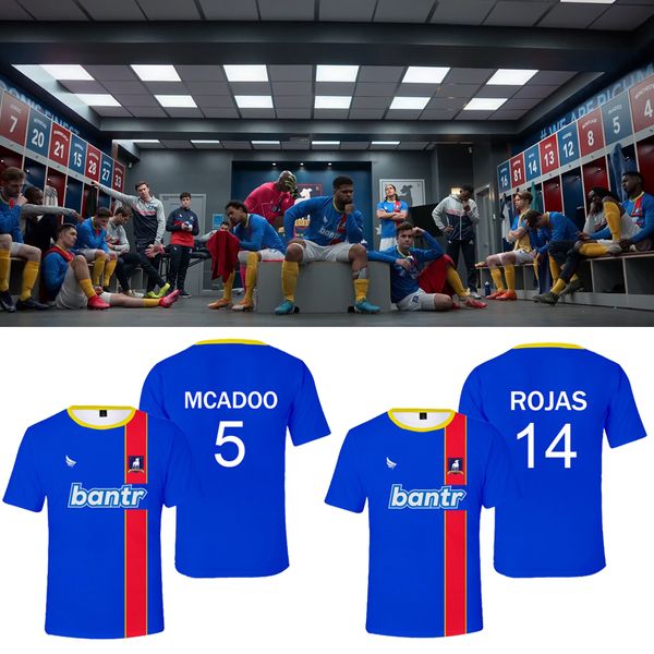 

men's t-shirts ted lasso season 3 afc richmond t shirt women men obisanya kent tartt rojas cosplay short sleeve funny tshirt graphic te, White;black