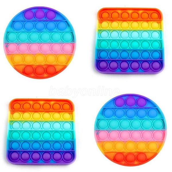 

dhl shipping push pop bubble fidget sensory toy autism special needs stress reliever toys kids funny antistress decompression toys