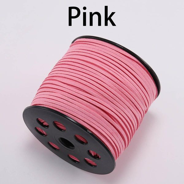

10m/lot 2.5 mm flat faux suede braided cord korean velvet leather handmade thread string rope for diy jewelry making supplies wmtxrj