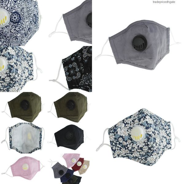 

new mask reusable 2020 washable masks anti-dust pm2.5 valve protective cotton face ma crhf j5wx