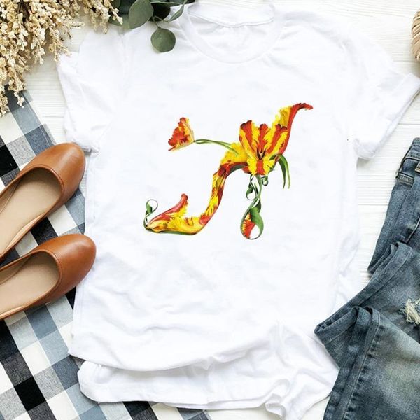 

women lady floral travel holiday kawaii streetwear print ladies t tee womens shirt clothes tshirt female graphic t-shirt, White