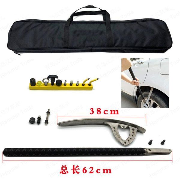 

car fender repair tool set auto body ding dent repair rod hook tools flat1