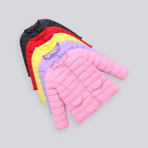 

children's and down cotton padded jacket with inner liner, Blue;gray
