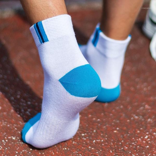 

shin guard deodorant sweat-absorbent breathable basketball in-tube socks men's fall/winter men sports thick cotton tide1, Black;yellow