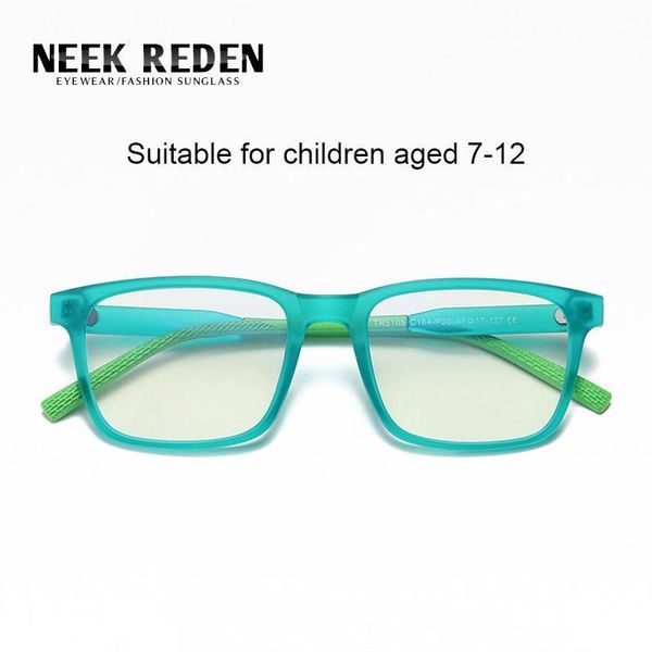 

tr90 square kids boy girl anti blue light radiation glasses uv400 computer children eyeglasses gifts for the birth of babies1, White;black