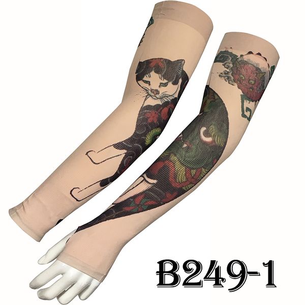 

outdoor sports ice silk sleeve ice cool breathing sunscreen sleeve summer gloves for men women riding training arm warmers, Black