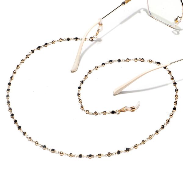

2020 crystal fashion women gold color sunglasses chain chic mask chain holder glasses accessories bijoux femme h jlllqo