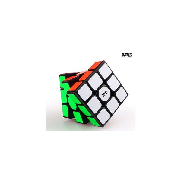 

qiyi парус w 3x3x3 magic speed ​​куб профессиональный воин s 3x3 куб stickerless головоломка кубики развивающие игрушки для детей sqczlz bde, Black;red