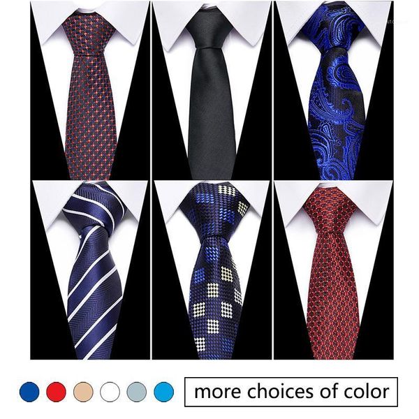 

classical men business formal wedding tie 7.5 cm blue striped neck ties fashion shirt dress accessories red plaid1, Black;gray