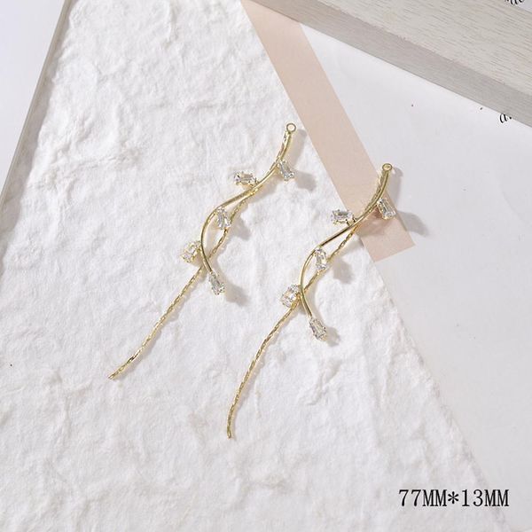 

4pcs butterfly long tassel earring pendant earring charms butterfly connector earring hook for diy jewelry making h wmtyje