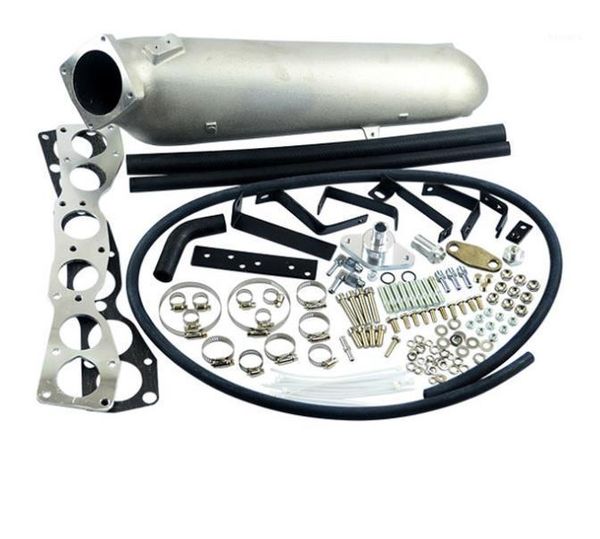 

cross-border explosion type aluminum sandblasted intake manifold for 2jz 93- 98 supra 2jzgte intake manifold parts1