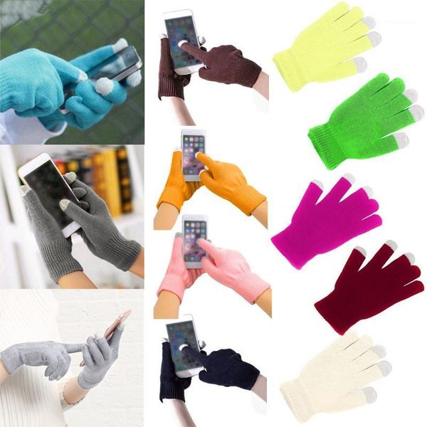 

womens mens winter cashmere knit warm fleece magic glovesarm hand warmer knitted long fingerless gloves breathable1, Blue;gray