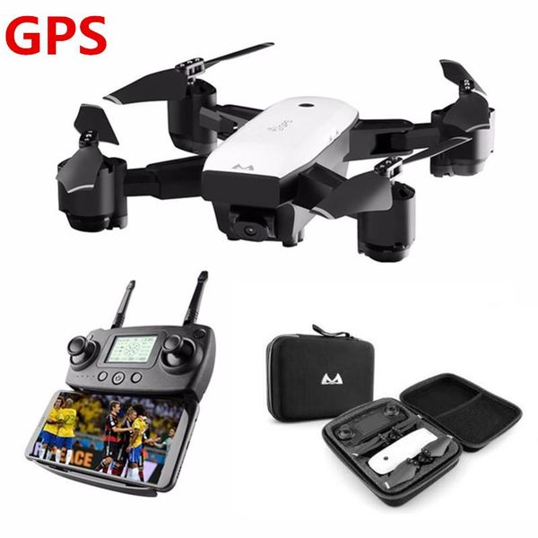 

professional camera drone double 1080p gps quadcopter fpv rc drone s20 with live video and return home foldable rc quadro