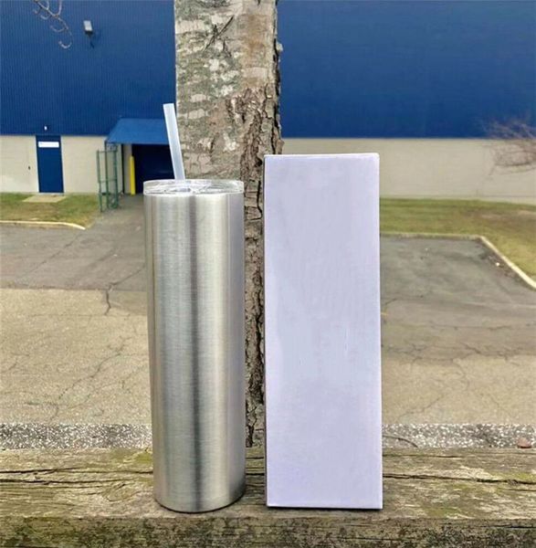 

30oz skinny tumbler 30oz stainless steel straight drinking cup with lid and straw 750ml water bottle vacuum insulated sippy cup tumblers