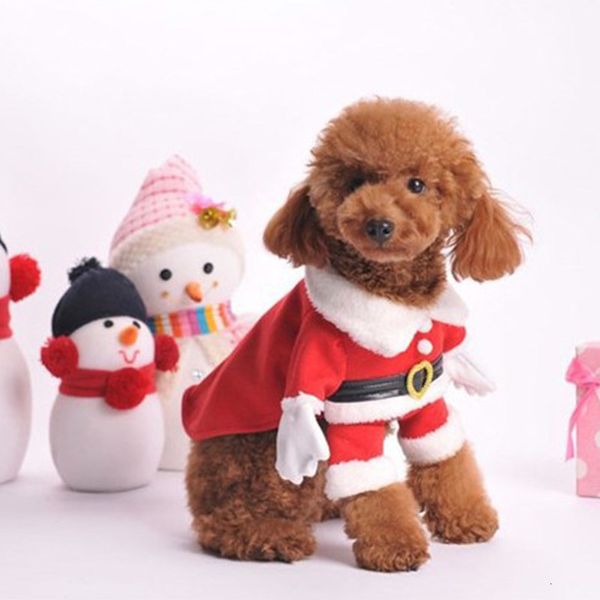 

marry cute dog clothes three-dimensional christmas suit and hat transform clothing apparel pet supplies