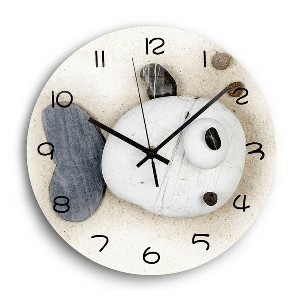 

wall clocks lovely fish modern design clock silent clockwork living room kitchen decorative digital watch home decor