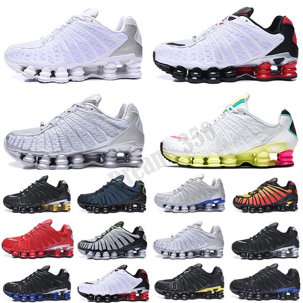 

2020 men shoes tl sunrise university red clay orange lime blast triple black mens r4 athletic sports sneakers size 7-12