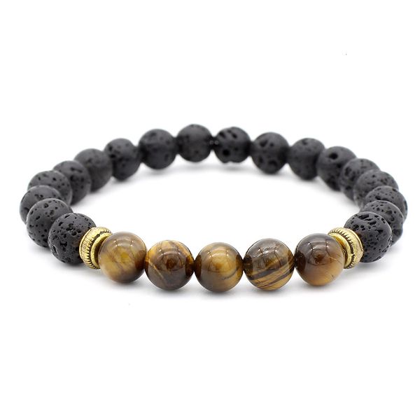 

factory2bkl7 black bracelet,natural lava chakra volcanic stone yoga bracelet,healing reiki prayer balance buddha beads bracelet