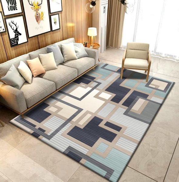 

modern art washable carpet rug for living room washable modern printing geometric floor rug carpet for parlor mat bedroom